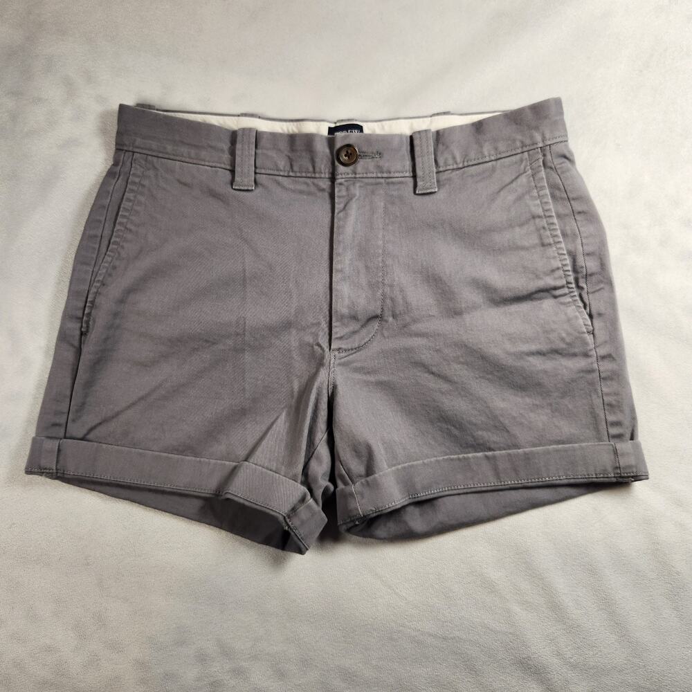 J.CREW Gray Chino Shorts Women’s Size 28 - Casual Preppy Summer 5" Inseam